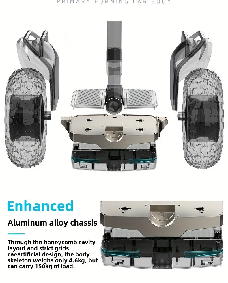 2wheel Self Balancing Electric Scooter - Powerful Motor with 19 Inch Off-road Tires, for 50 Miles, Top Speed Of 12.5MPH, 60v15.6Ah Lithium Battery, Balance Scooter, Electric Scooter for Women, Scooter Electric Fast, Scooter,