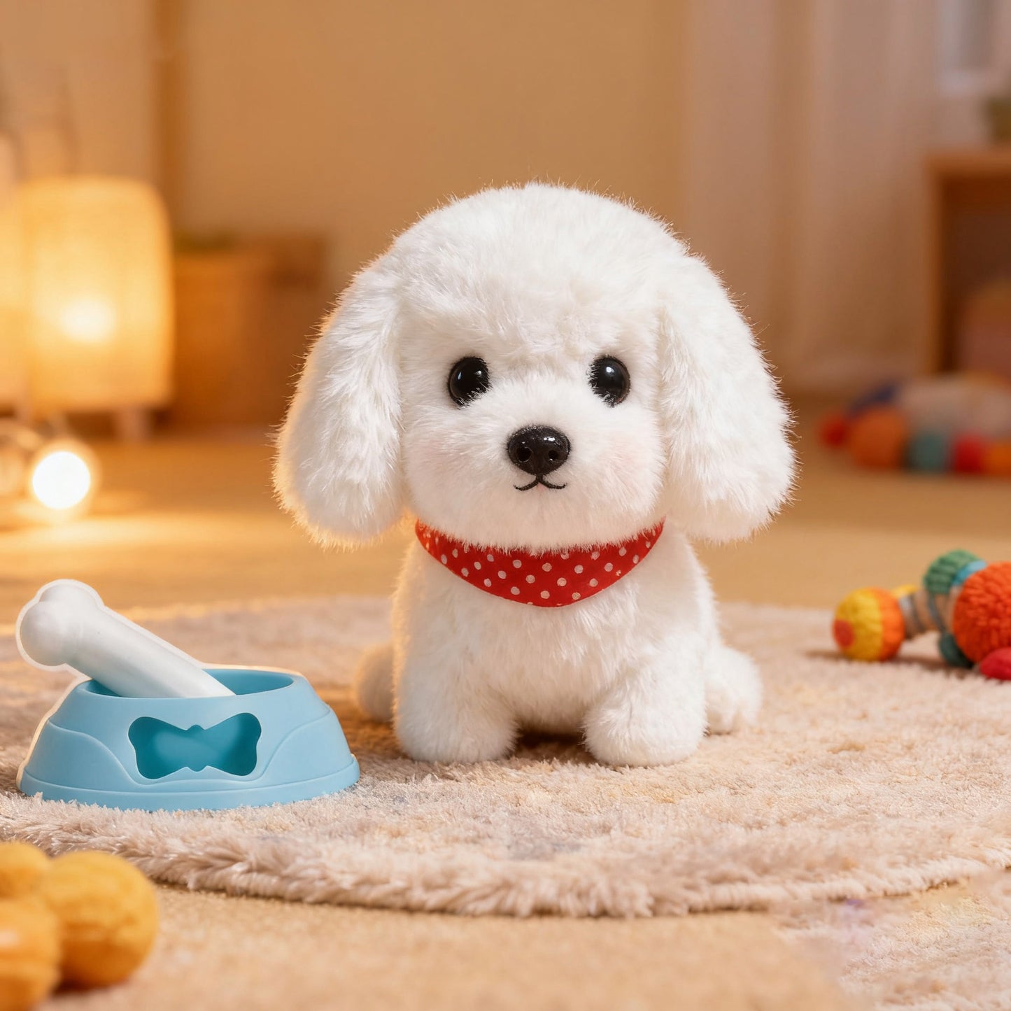 Interactive Electronic Pet Toy Dog, Robot Puppy That Acts Like A Real Puppy, - My Realistic Robotic Puppy, Dog Robot for Children, Robot Dog- Walking, Barking, Tail Wagging, New Year, Holiday Gift, Back-To-School Season Gift,