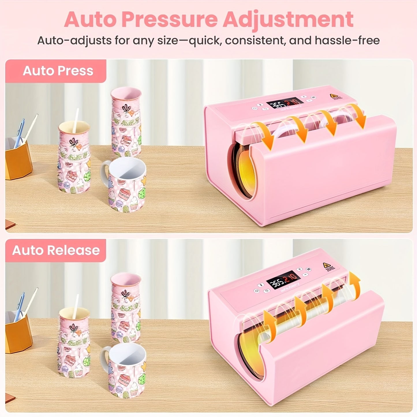 This Is a Versatile Heat Press Machine Combo Featuring an 8 in 1 And 5 in 1 Design, with Dimensions of 15"X15" And 15"X12". It Has a Rotatable Design And Is Suitable for Transferring Images Onto Various Items Such As T-Shirts