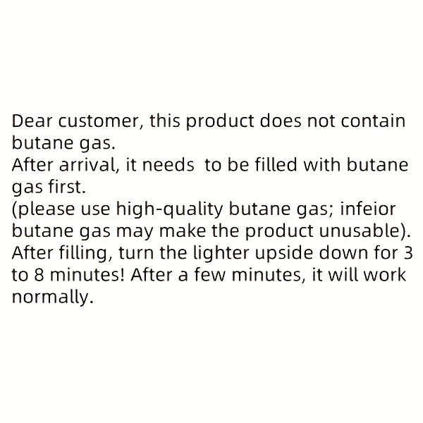 Innovative Metal Straight Flame Lighter, Distinctive Torch Turbine Butane Gas Lighter, Compact Lighter, Original Creative Windproof Outdoor Lighter (Butane Gas Not Included), Without Battery
