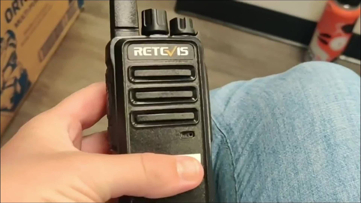 2/4/6/10/20pcs Walkie Talkie, Retevis Walkie Talkies Rechargeable,Portable FRS Two-Way Radios for Adults,Heavy Duty 2 Way Radios Long Range,USB Charging Base,License Free Walkie Talkie for Road Trip Gifts Camping