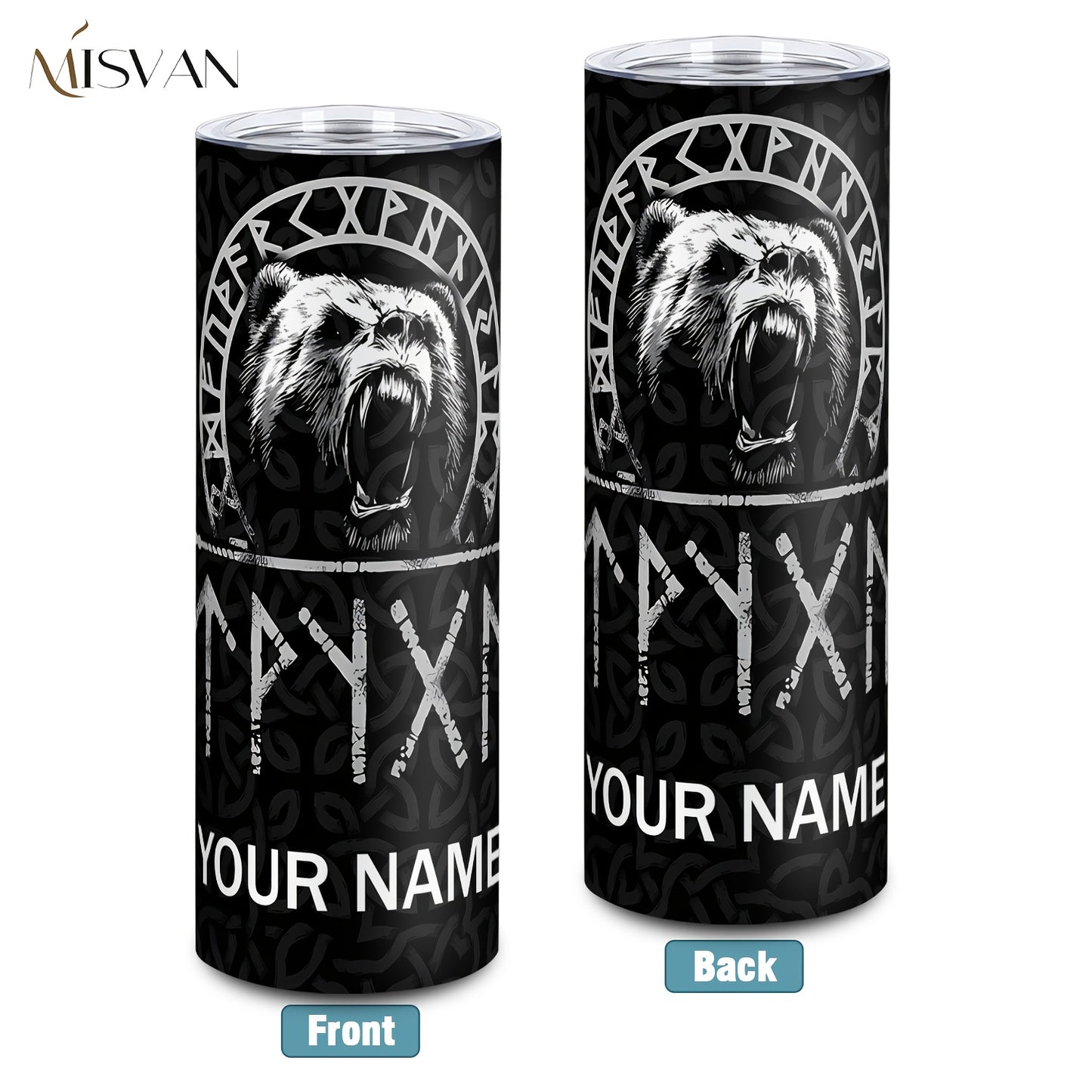 [Custom] 1pc, Beautiful and Personalized Print. 20oz, 22oz, 40oz Steel Insulated Bottle Cups with Lids. Drinkware for Summer and Winter. Outdoor Travel Sports Accessories. The Best Gift for Mother's Day, Father's Day, Other F