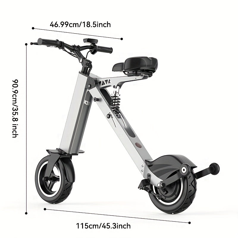 2Wheels 10'' Tires Electric Scooter 36V 7.5AH Battery 250W Motor 15Mph 15Miles, Electric Scooter for Women, Scooter Electric Fast, Scooter, Electric Scooter with Seat, Lastmile Transport, Urban Commuting, Modern Mobility, Por
