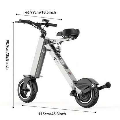 2Wheels 10'' Tires Electric Scooter 36V 7.5AH Battery 250W Motor 15Mph 15Miles, Electric Scooter for Women, Scooter Electric Fast, Scooter, Electric Scooter with Seat, Lastmile Transport, Urban Commuting, Modern Mobility, Por