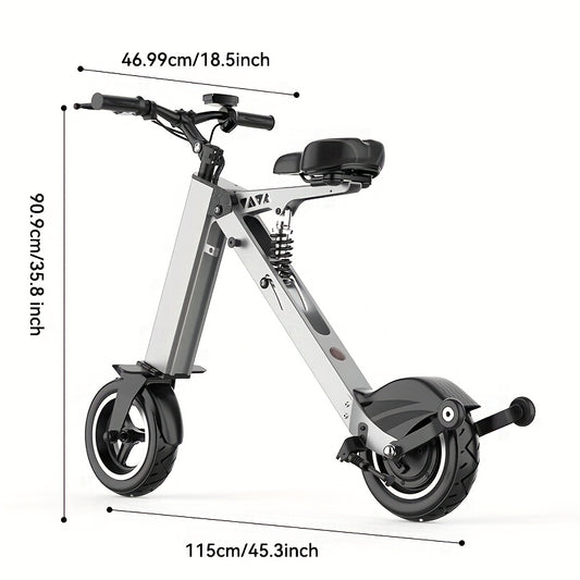 2Wheels 10'' Tires Electric Scooter 36V 7.5AH Battery 250W Motor 15Mph 15Miles, Electric Scooter for Women, Scooter Electric Fast, Scooter, Electric Scooter with Seat, Lastmile Transport, Urban Commuting, Modern Mobility, Por