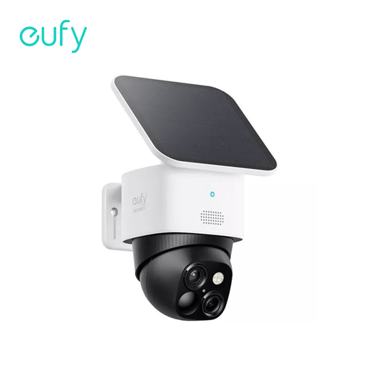 eufyCam Solo S3 Outdoor Solar Security Camera 3K Dual-Cam Pan&Tilt 8xZoom (Refurbished)