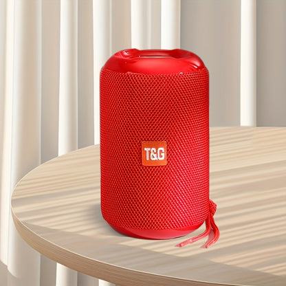 Portable Wireless Speaker for Outdoor Use, Featuring High-Quality Sound, TWS Stereo for Hands-Free Calls, And Compatibility with TF Cards And USB Drives. It Can Connect to Mobile Phones, Tablets, And Tvs with a Range of Up to