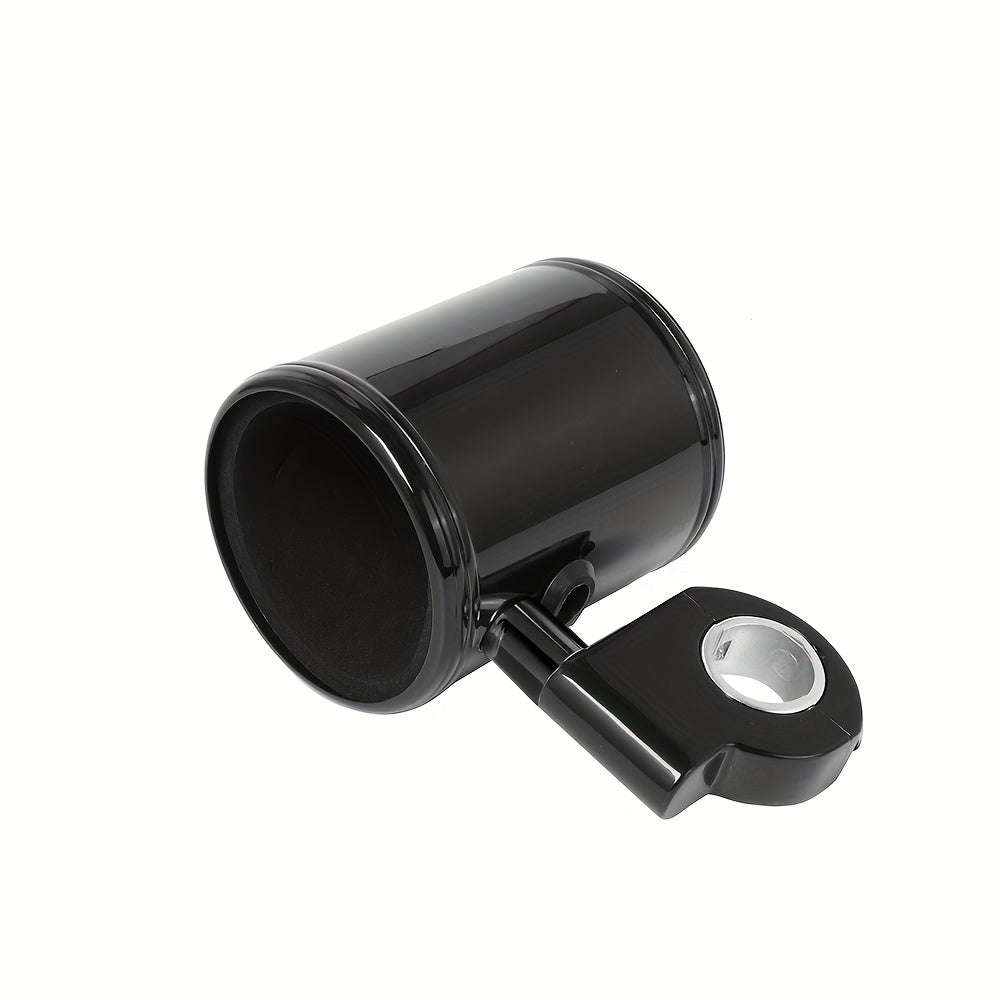 1pc Motorcycle Adjustable Cup Holder, ABS Material, Fits 22mm-32mm Drink Bottles, Compatible with  Travel & Street Glide Sportster, Motorcycle Accessories