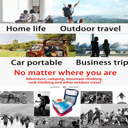 344in One Portable Outdoor Emergency Kit, Essential for Families, Companies, School Dormitories, Self Driving Tour Vehicles, And Prevention Of Natural Disasters And Emergencies! A Thoughtful Gift for Family, Friends, Colleagu