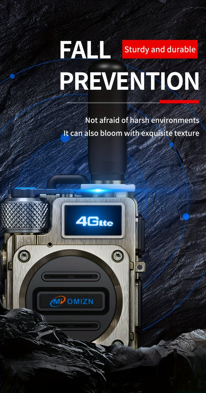 OMI-M6 Pro 5000KM Worldwide Walkie Talkies with GPS Tracking, 72H Battery Noise Cancelling, Ideal for Truckers Marine Construction Crews