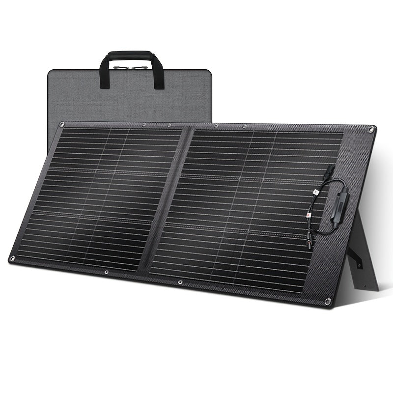 Portable Solar Generator and Panel Kit, Solar Panel Sold Separately, High-Capacity Lithium Battery Pack with AC Output, DC USB/USB-C Ports, LED Light, LiFePO4, Suitable for Outdoor, Camping, Road Trips, CPAP, Hurricane Emerge