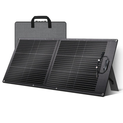 Portable Solar Generator and Panel Kit, Solar Panel Sold Separately, High-Capacity Lithium Battery Pack with AC Output, DC USB/USB-C Ports, LED Light, LiFePO4, Suitable for Outdoor, Camping, Road Trips, CPAP, Hurricane Emerge