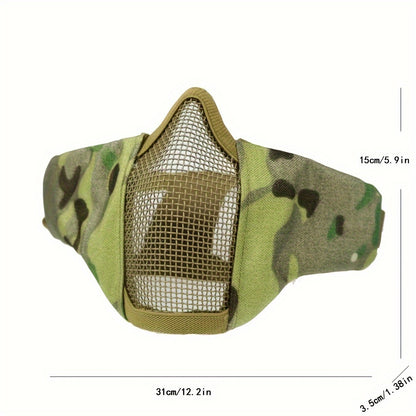 for Adults Half-face Mask Cover, Breathable and Comfortable, Game Mask