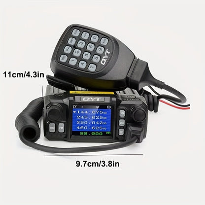 QYT KT-7900D Mini Mobile Radio KT7900D 25W Quad Band Quad Standby Car Radio Walkie Talkie