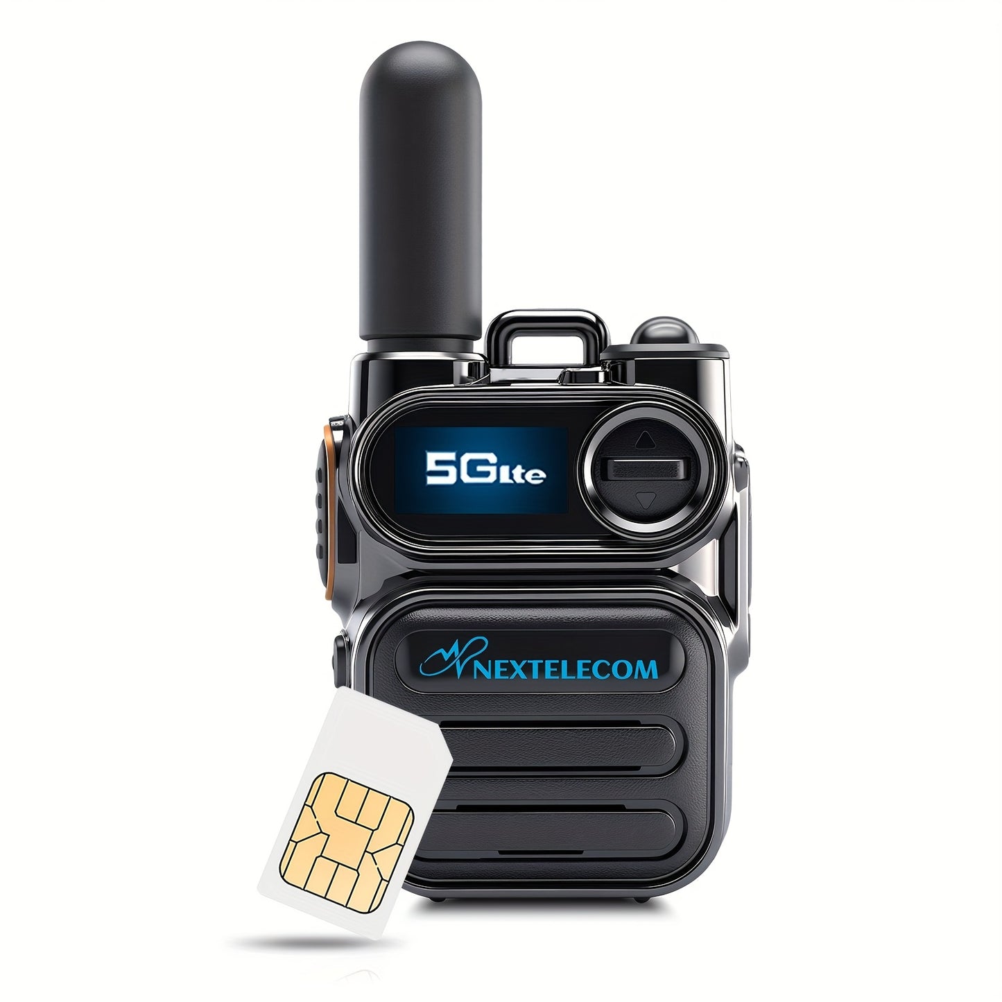 G388 Global Long-range Walkie-talkie 5G Two-way Radio, Multi-LED Flashlight, Rechargeable PTT Cellular Radio Fast Wireless Unlimited Range, Far-end Intercom, HD Sound Quality, Rugged And Suitable for Outdoor Activities (with