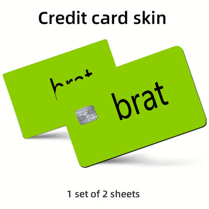 2pcs Credit Card Ultra-Thin Beige Vinyl No Residue Sticker for Credit Card Debit Card Transportation Card Key Card Beige Protection and Bank Card Ultra-Thin High Quality Scratch-Resistant Anti-Slip, Key Card Sleeve, Debit Car