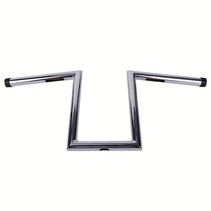 [Sportster Handlebars] Drag 10-1/2" Rise 1" Ape Hanger Z-Bar Handlebar  Sportster XL Dyna, Motorcycle Handlebars, Motorcycle Handlebars Straight, High Rise Handlebars For Motorcycle