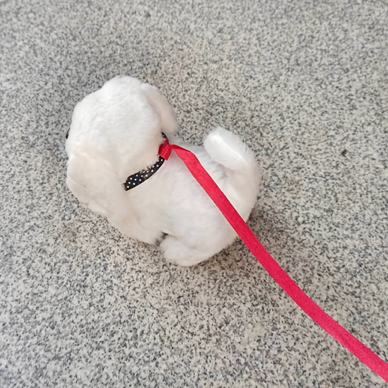 2025 New Robot Dog, Robot Puppy That Acts Like A Real Puppy, - My Realistic Robotic Puppy, Dog Robot for Children, Robot Dog - Walking, Barking, Tail Wagging, Gift a Towing Rope, Birthday Gift
