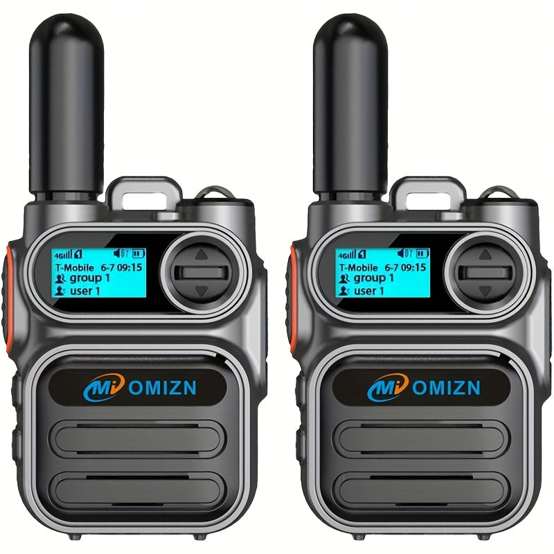 5000 Miles 5G/4G LTE Long Range Walkie Talkie Push to Talk No Monthly Fee Two Way POC Radio Nationwide US Coverage Anti-Drop Emergency Safety Commercial Truckers Taxi Drivers Construction Sites Concerts, Construction Site Rad