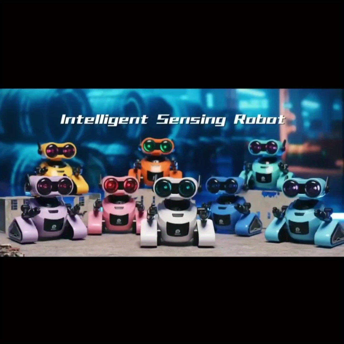 STEM RC Robot with Dance & Music, Smart Interactive Boys & Girls, Blue & Black Kids Dancing Robot,, Ideal Gift for Boys & Girls 3-6 Years Old, Robot Dog, Robot Puppy, Robot Pet, Dog Robot, Robot Jouet, Robotic Dog, Interactiv