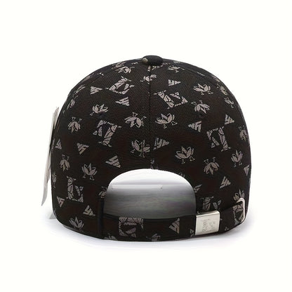 2pcs LV Letter Embroidered Baseball Caps Set - Luxury Adjustable Snapback Hats with Duckbill Brim, Moisture-Wicking Unisex for men & Women, LV Embroidery Design (No Random Variations) for Casual,, Valentine's Day Gift - Hand/