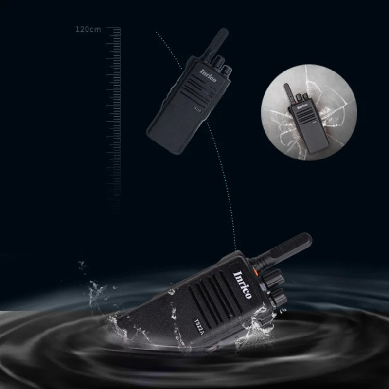 2pcs 4G LTE Zello Network Radio Ptt Walkie Talkie GPS WIFI Android Walkie Talkie Inrico T522A
