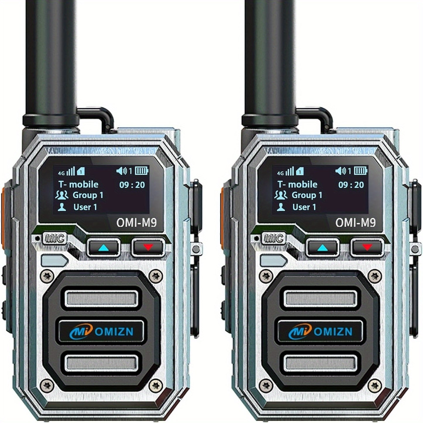 Ultra-durable Aluminum Alloy 2-way Radio for Worldwide Use.Perfect for Outdoor Adventures, Job Sites & Emergencies. FCC.