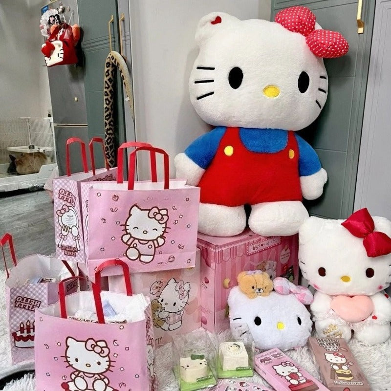 Sanrio Officially Licensed Hello Kitty Giant Plush Doll - 40cm/15.75" Oversized Stuffed Animal Toy with Iconic Pink Bow & Hello Kitty Face, Hugable for,, Collectors (Officially)