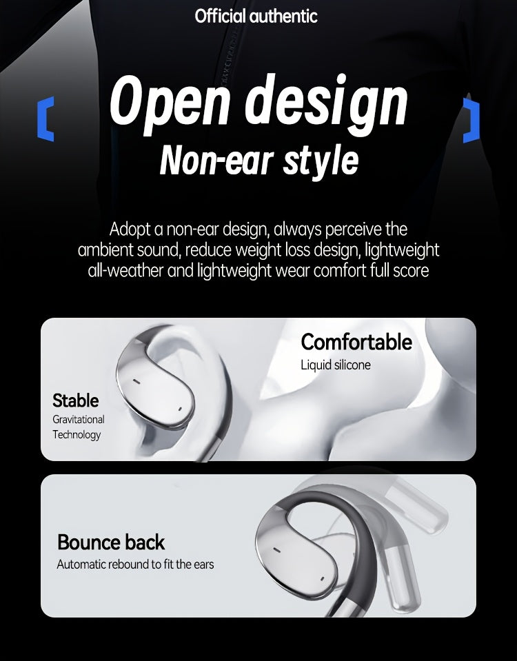 TWS Wireless Headphones with Noise Cancelling for Calls, Sports & Running In-Ear Design, Lightweight Touch Control, Long Battery Life, HIFI Sound, Compatible With Mobile Phones, Tablets, And Laptops With Charging Case