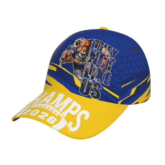 Los Angeles Mascot Baseball Cap for Men & Women - Game Day Hat,, Adjustable Unisex Cap Suitable for Fans, Mascot Pattern, Twill Fabric & Reinforced for, Outdoor, Travel