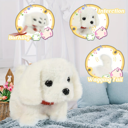 2025 New Robot Dog, Robot Puppy That Acts Like A Real Puppy - Walking, Barking, Tail Wagging