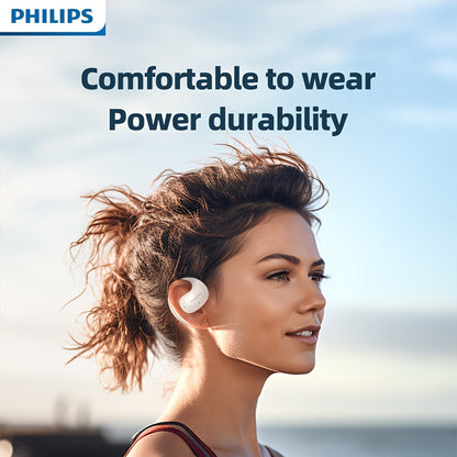PHILIPS True Wireless Earbuds - Stereo Surround Sound, ENC Noise Cancellation, Touch Controls & Built-in Mic | 24H Polymer Battery, USB-C Fast Charging Case | Lightweight Comfort For Commuting, Workouts & Daily Use TAT2708