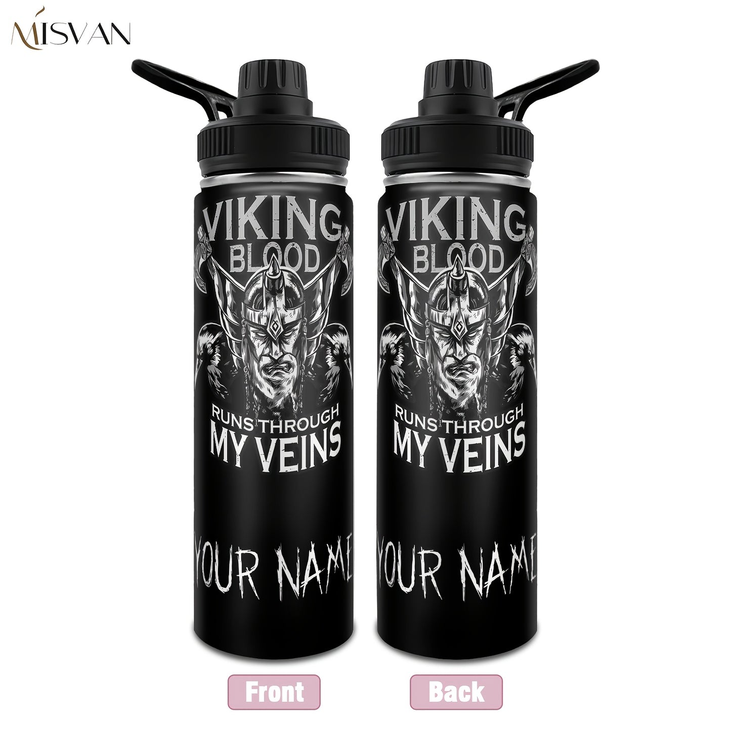 [Custom] 1pc, Beautiful and Personalized Print. 20oz, 22oz, 40oz Steel Insulated Bottle Cups with Lids. Drinkware for Summer and Winter. Outdoor Travel Sports Accessories. The Best Gift for Mother's Day, Father's Day, Other F