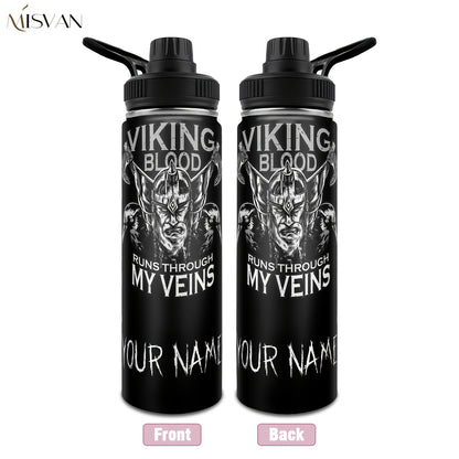 [Custom] 1pc, Beautiful and Personalized Print. 20oz, 22oz, 40oz Steel Insulated Bottle Cups with Lids. Drinkware for Summer and Winter. Outdoor Travel Sports Accessories. The Best Gift for Mother's Day, Father's Day, Other F