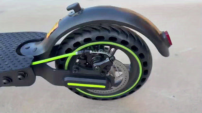 Adult Electric Scooter, 50/60Hz 350/500 W Motor, 3 Speed Modes, 13/22/25 Mile Range, 15/19 MPH Top Speed, 8.5 Inch Solid Tires, 36V, 5.2/7.8/10.4 AH Batteries, Long Heavy Duty Electric Scooter, Fast Electric Scooter, Scooter