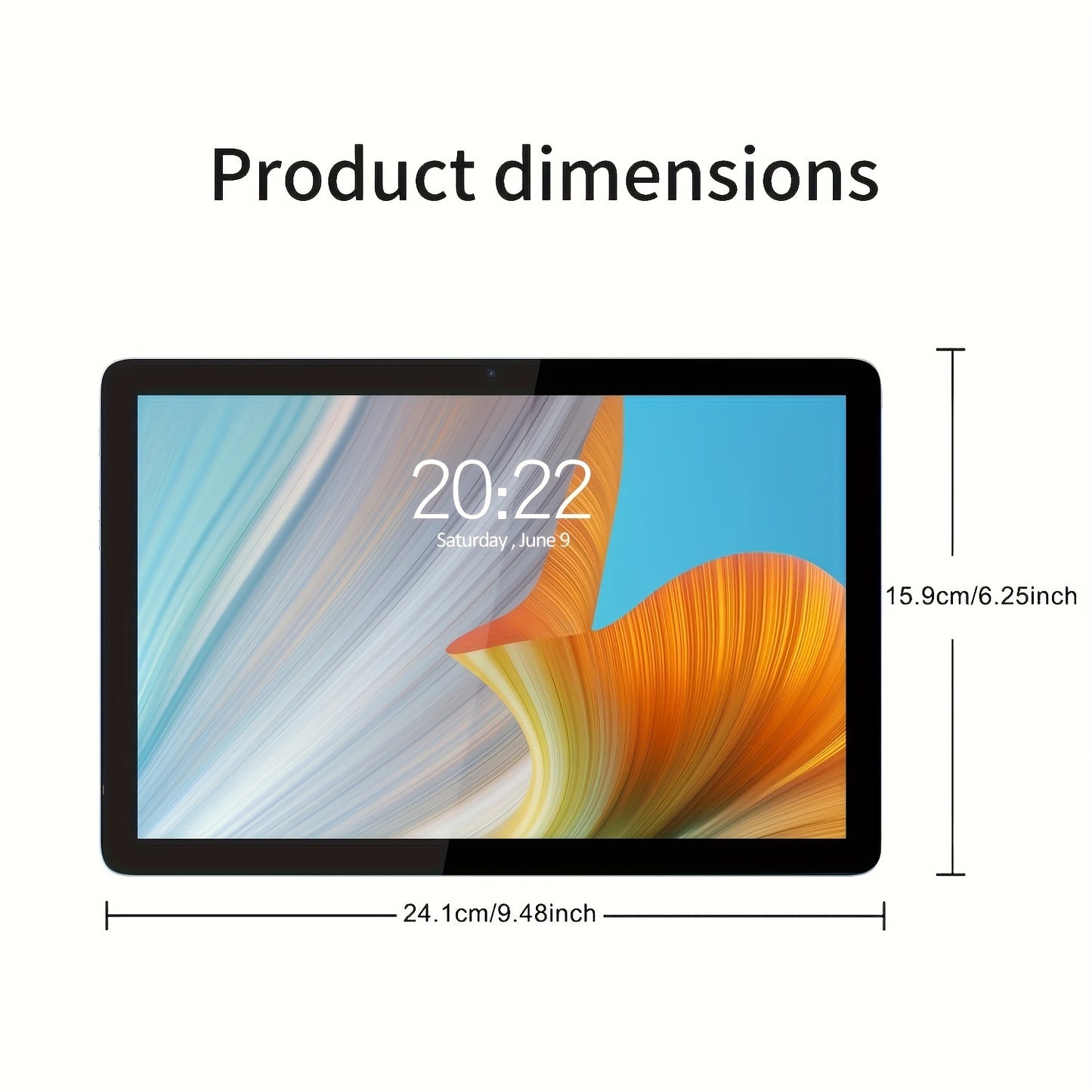 PRITOM Tablet 10.1-inch Android 14 operating system Tableta, 2-in-1 tablet with keyboard, mouse, protective case, stylus, 128GB ROM+(4GB+4GB expansion) RAM, 8MP dual camera, 8-core processor, 8000mAh battery, 1280 * 800IPS hi
