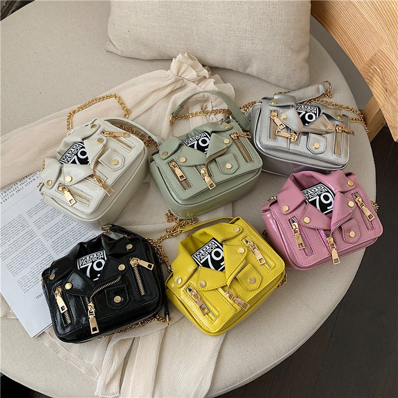 Women'S Korean-Japanese Inspired Chain Crossbody Bag with Detachable Strap - Multi-Functional Wallet Handbag, Golden-Tone Hardware & Zipper Closure, Synthetic, Casual to Formal Purse in Black, Army Green, White, Pink, Yellow