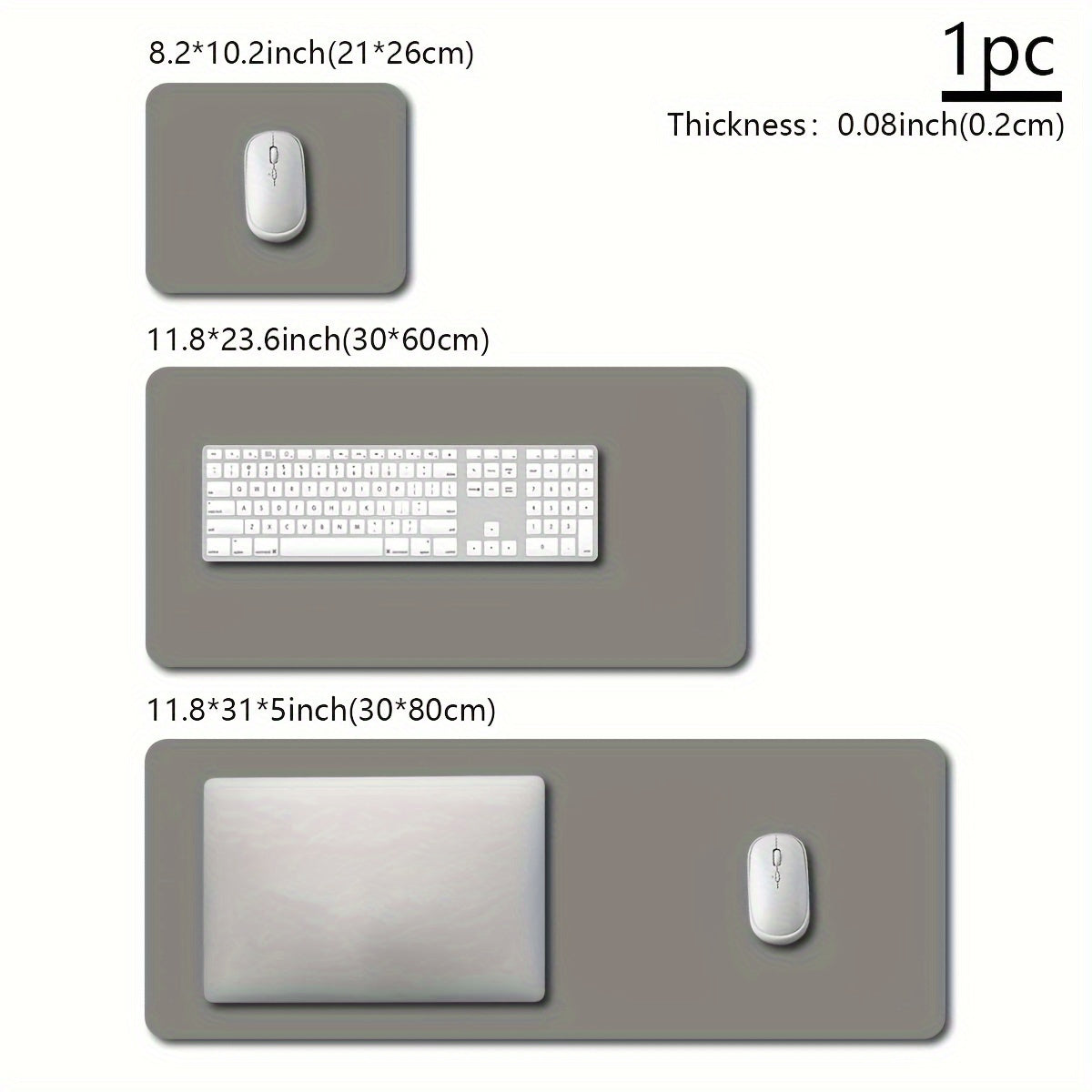 Extra-Large DJ-Themed Gaming Mouse Pad with Non-Slip Rubber Base, Washable Surface & Ergonomic Wrist Support - Heavy-Duty Rectangular Design for Desktop & Laptop Computers