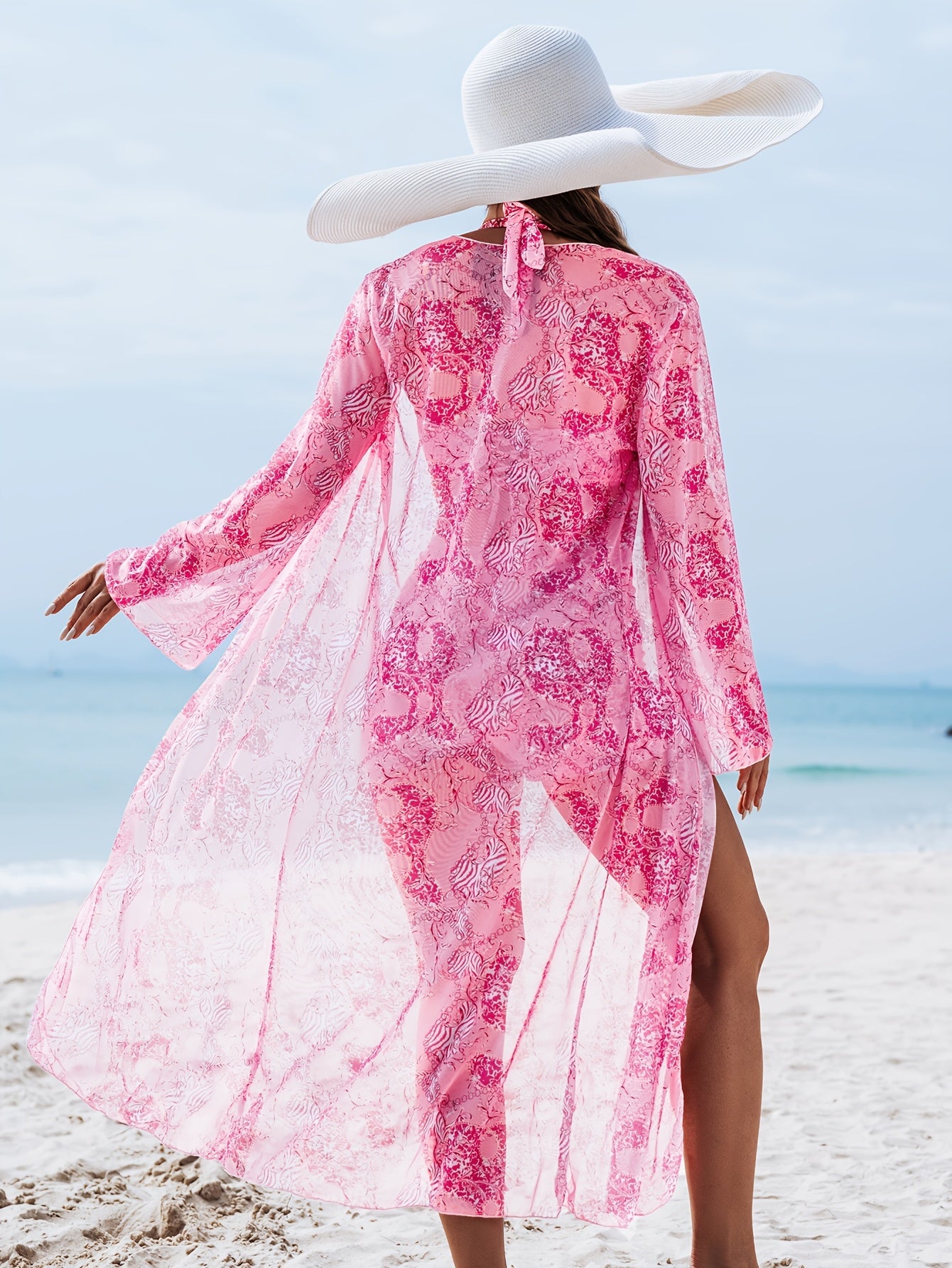1012 2025 new fashion bikini three-piece blouse, Poolside Attire, Summer Fashion, Chic Blouse, Modern Swimwear, Stretchy Fabric, Breathable Material, Bikini Top, Swim Blouse, Beach Lovers
