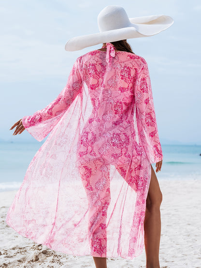 1012 2025 new fashion bikini three-piece blouse, Poolside Attire, Summer Fashion, Chic Blouse, Modern Swimwear, Stretchy Fabric, Breathable Material, Bikini Top, Swim Blouse, Beach Lovers