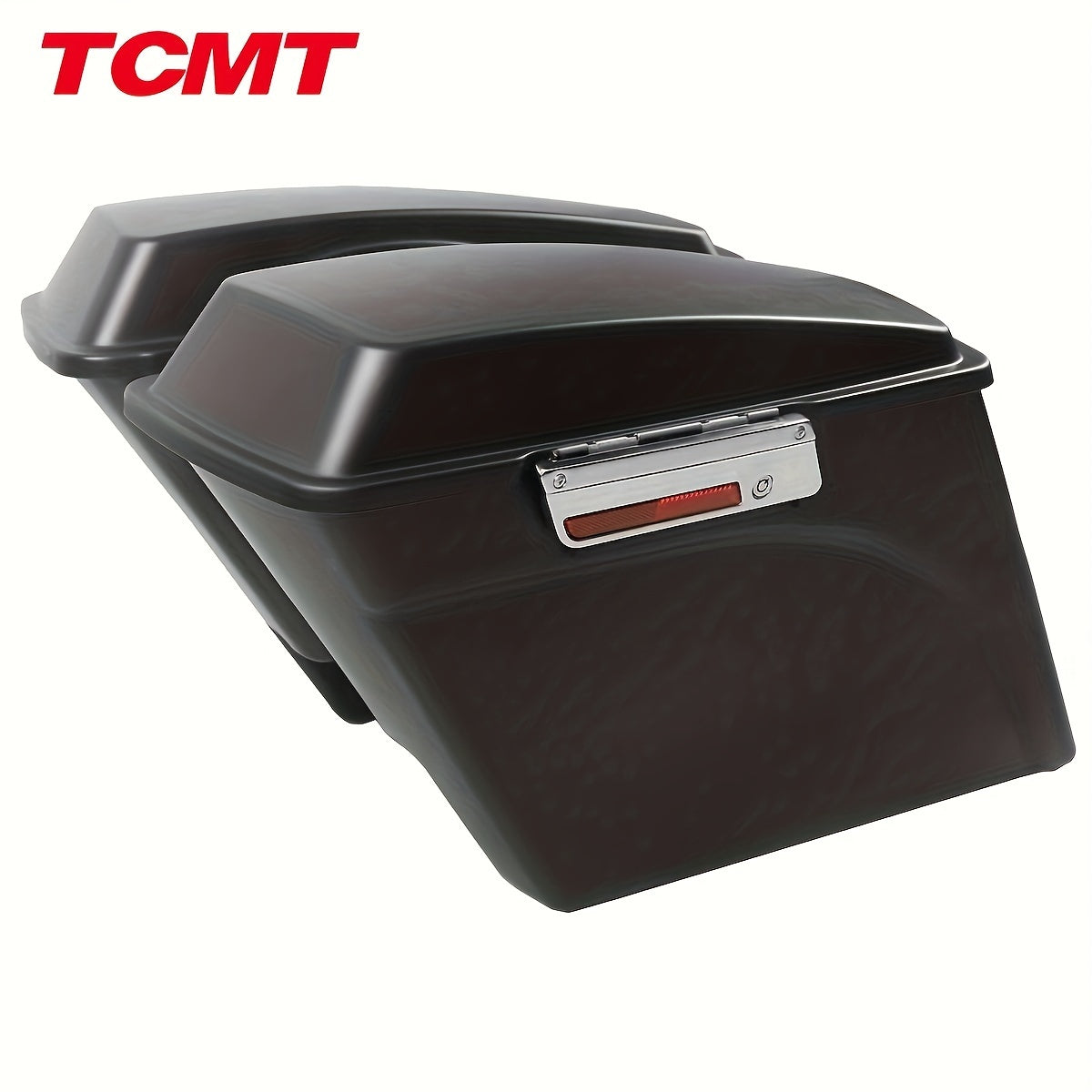 TCMT 5" Stretched Saddlebags Fit For Street Electra Glide Road King Ultra Classic Touring 1993-2013