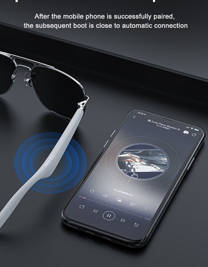 5.3 wireless glasses headset, sunglasses sports, smart wireless glasses, sports glasses, wireless calls, music playback, pilot sports glasses, cycling glasses wireless headset, sports outdoor cycling glasses, suitable for men