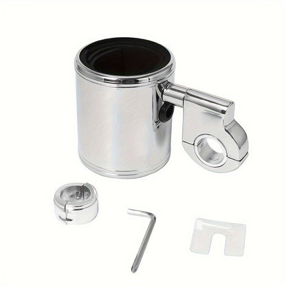 1pc Motorcycle Adjustable Cup Holder, ABS Material, Fits 22mm-32mm Drink Bottles, Compatible with  Travel & Street Glide Sportster, Motorcycle Accessories