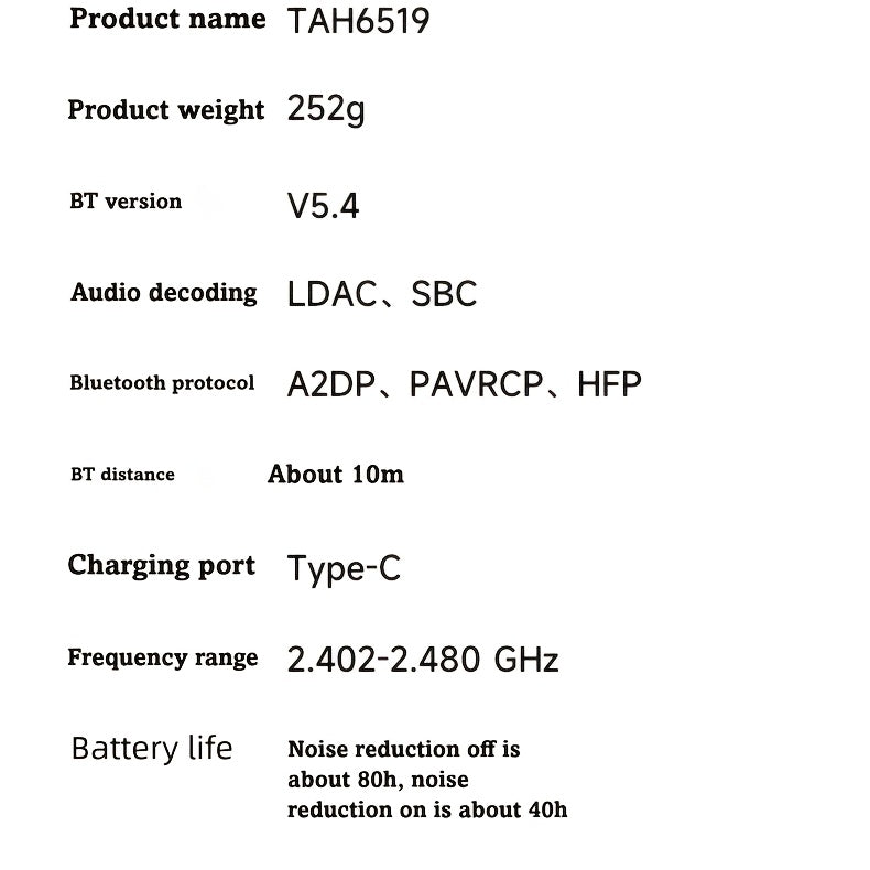 [ANC Wireless Headphones] Philips Wireless Bluetooth Headphones with ANC Hybrid Active Noise Cancelling | Over-Ear HiFi Surround Sound, 80 Hours Playtime, Five ENC Noise Cancelling, for iPhone and Android