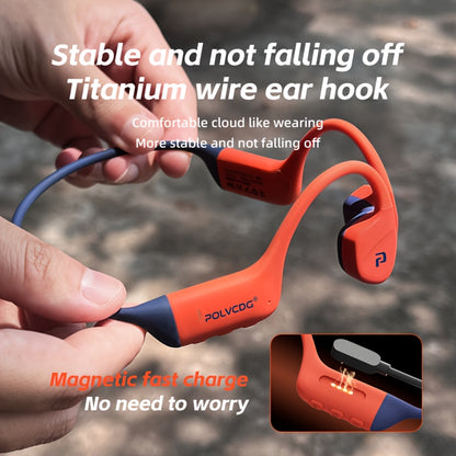 Newly Upgraded 2.0 X16 Wireless Bone Conduction Earphones Are Professional And Sweat Resistant, Providing Clear Communication with The Microphone. The Magnetic Charging Port Has a Long Lifespan And a Large Memory Wireless/Mp3