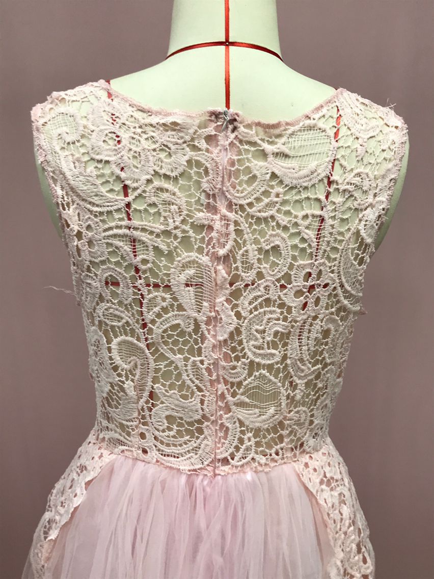 2026 New Wedding Dress | Sexy Lace, Three-Color, Midi Length, Lantern Sleeve, Crew Neck, Elegant Style