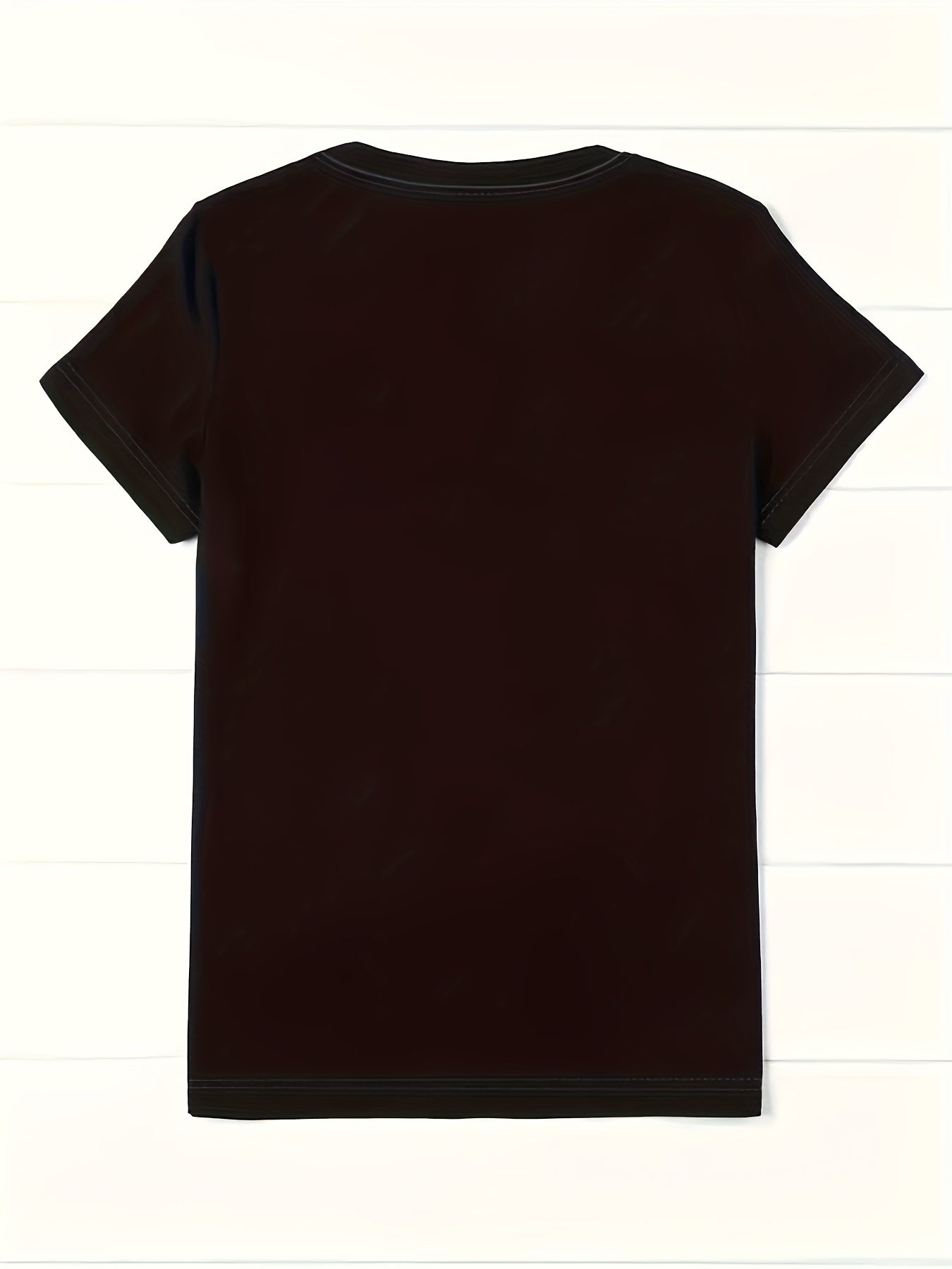 Women's Casual Short Sleeve T-Shirt with Rhinestone-Embellished Heart Print - Round Neck Relaxed Fit, Medium Stretch Fabric, Machine Washable, All-Season Versatile Top for Casual Attire & Vacations (S-XXL, Multi-Color Options