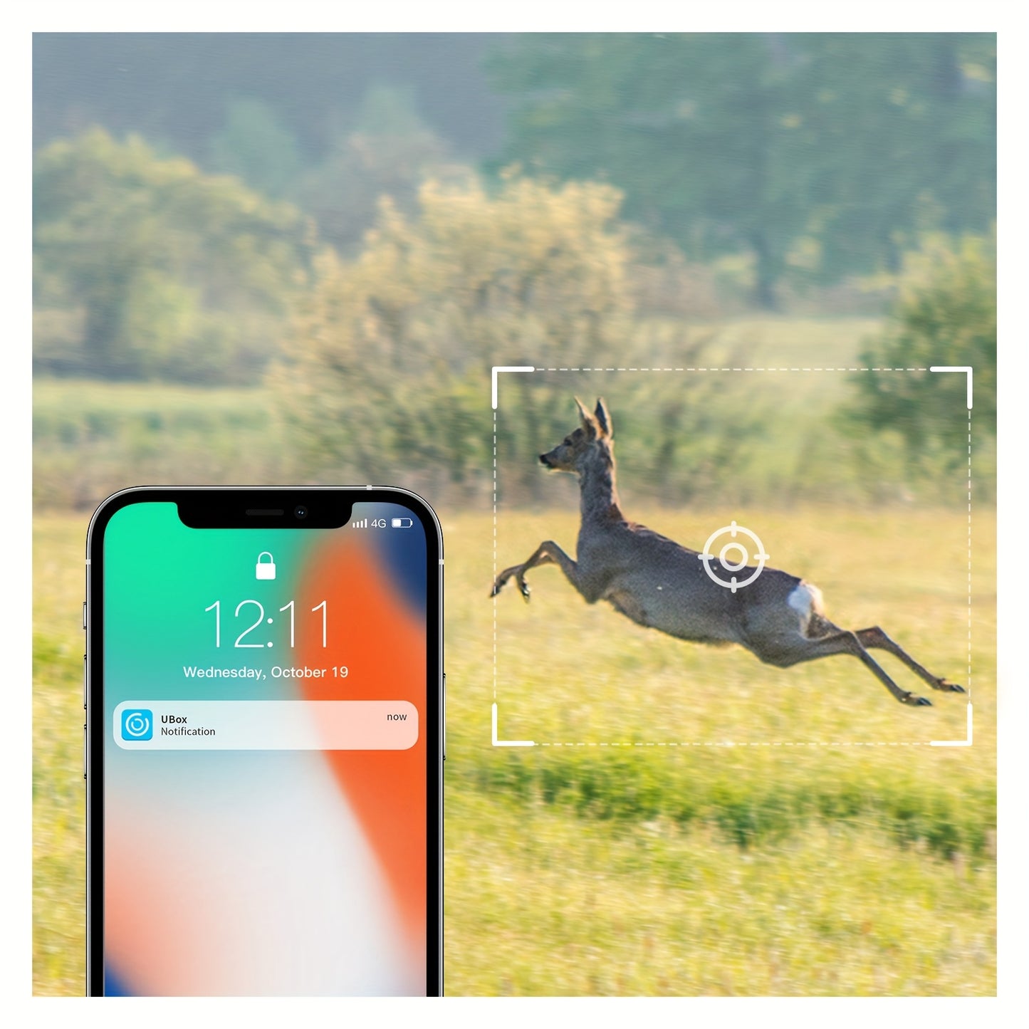 SEHMUA 4G Solar LTE Cellular Trail Camera With 360° Pan Tilt & 2-Way Audio, 4K Live View, Security Cameras Wireless Outdoor, 0.2s Trigger, HD Night Vision, Built-in SIM Card With 7-Day FREE Data, Waterproof For Hunting & Sec