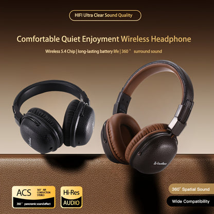[Noise-Canceling Headphones] 2025 Classic Model Noise-Canceling Headphones - Dual Chip Technology, Lossless Sound, Dual Golden Plating Certification, Foldable/Wireless Design with Strong Anti-Interference Capability, Ensures