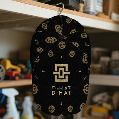 1pc 2D Thanksgiving Elegant Golden Pattern Print Baseball Cap - Full-Body Polyester Hat with Bold Vibrant Design, Ideal for Streetwear, Sports & Outdoor Running., Casual Wear, Streetwear Fashion, Trendy Headwear, Durable Fabr